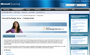 Microsoft Exchange Server Training Portal