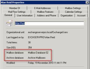 How to Move an Archive Mailbox in Exchange Server 2010