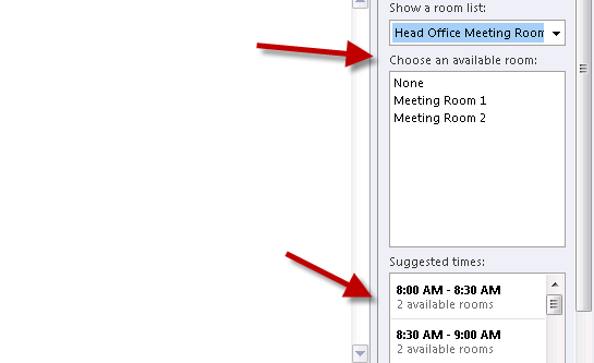 How To Find Available Meeting Rooms
