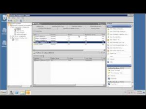 Exchange 2010 Mailbox Database Backup and Restore with Windows Server Backup