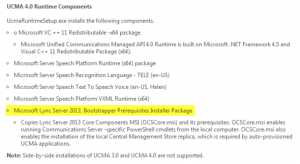 Why are Lync Server 2013 Prerequisites Installed on My Exchange 2013 Server?