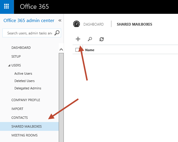 O365 Shared Mailbox Admin Center 01 