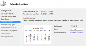 Restoring Exchange Server 2016 Mailboxes and Items Using a Recovery Database