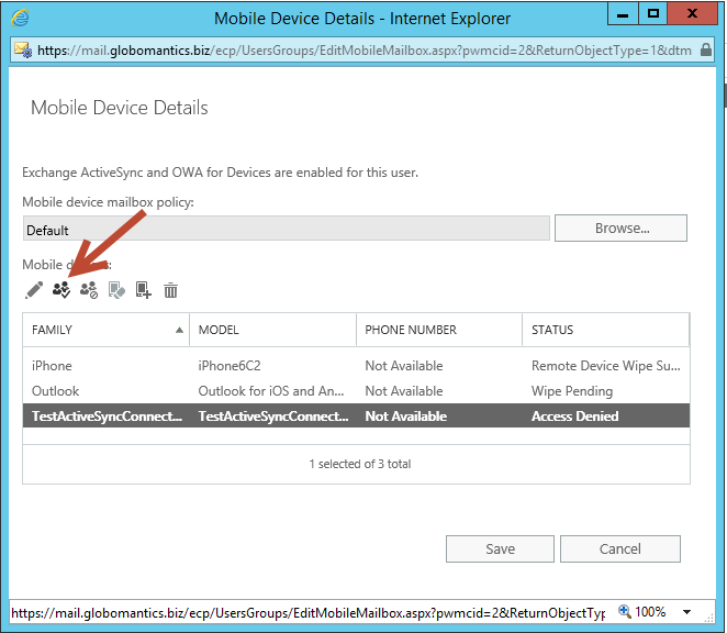 How to Unblock a Mobile Device in Exchange Server | Practical365