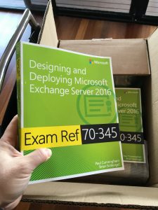 Exchange 2016 Exam Reference (70-345) is Now Available