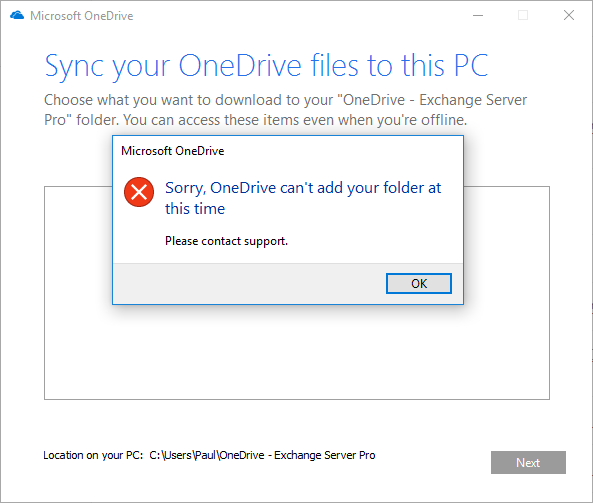 onedrive sync without download windows 7