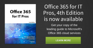 Office 365 for IT Pros, 4th Edition is Now Available