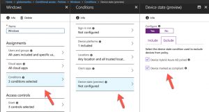 New Azure Active Directory Conditional Access Device Conditions for Device State
