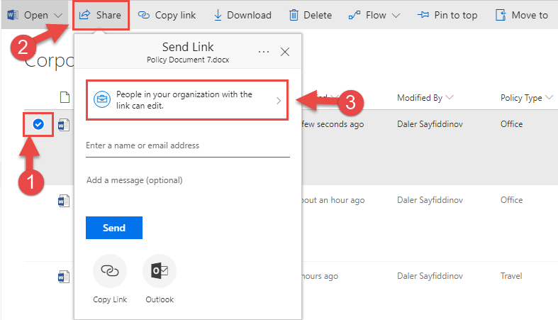 Simultaneously Editing Sharepoint Files Using SharePoint Online Document Libraries as a Document Management ...