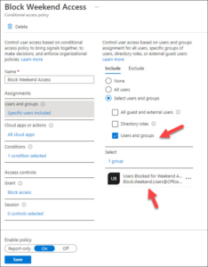 Block User Access to Microsoft 365 Accounts