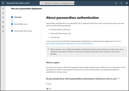 Achieving Passwordless Authentication in Azure AD