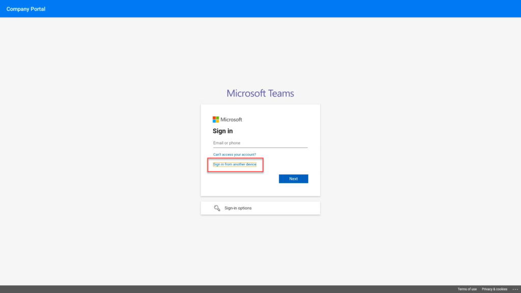 Setup Microsoft Teams Rooms in Personal Mode
