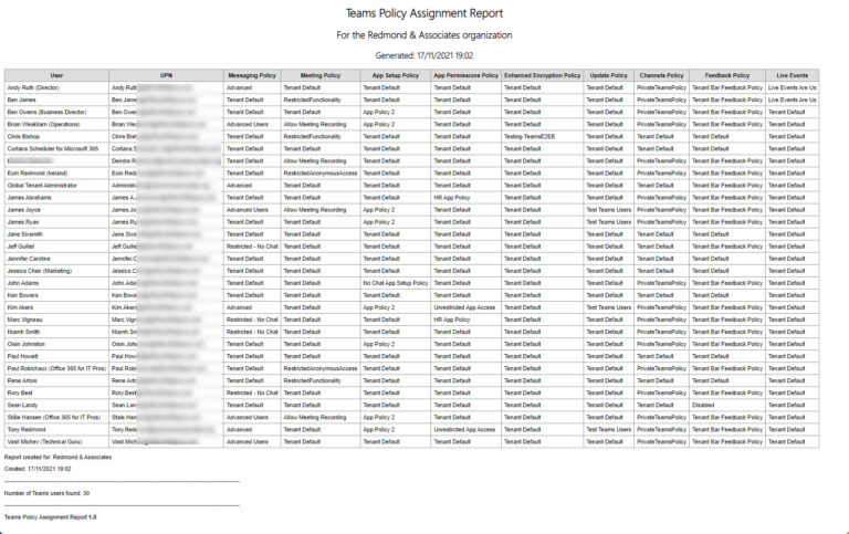 get user teams policy powershell