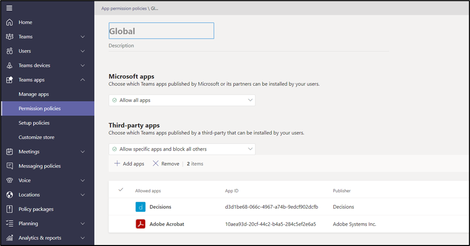 How to Manage Teams Apps Permissions and Policies