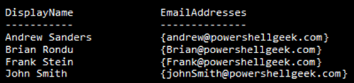 PowerShell, Piping and Exchange Online Mailbox Management