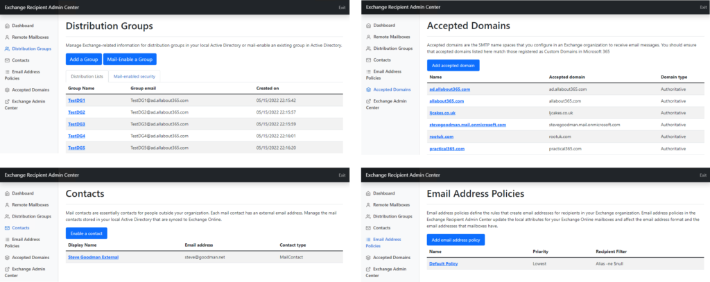 Exchange-related attribute management for removing the last Exchange Server 2019