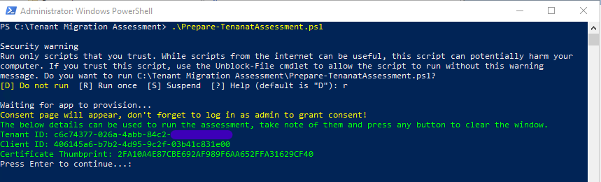 PowerShell script