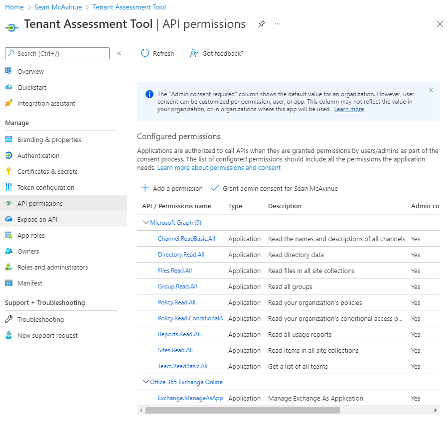 Office 365 migration plan assessment script