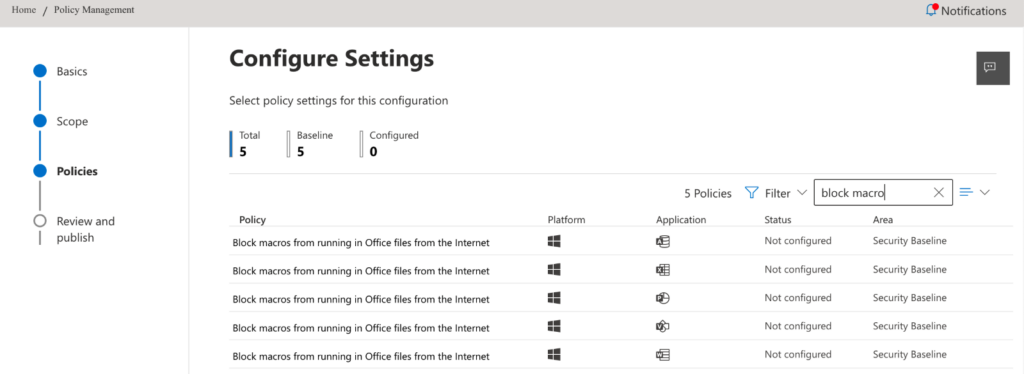 Block Macro Execution with Office Cloud Policy Service (OCPS) | Practical365