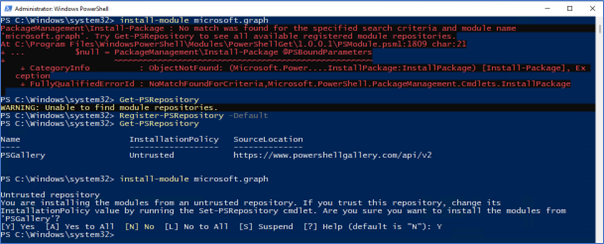 Introduction to the Microsoft Graph PowerShell SDK