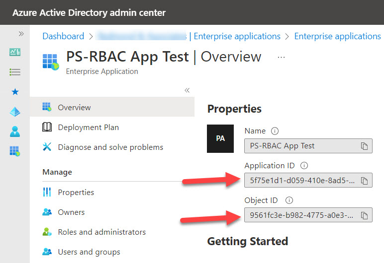 Finding app identifiers for RBAC for Applications

Role-based access controls for Applications