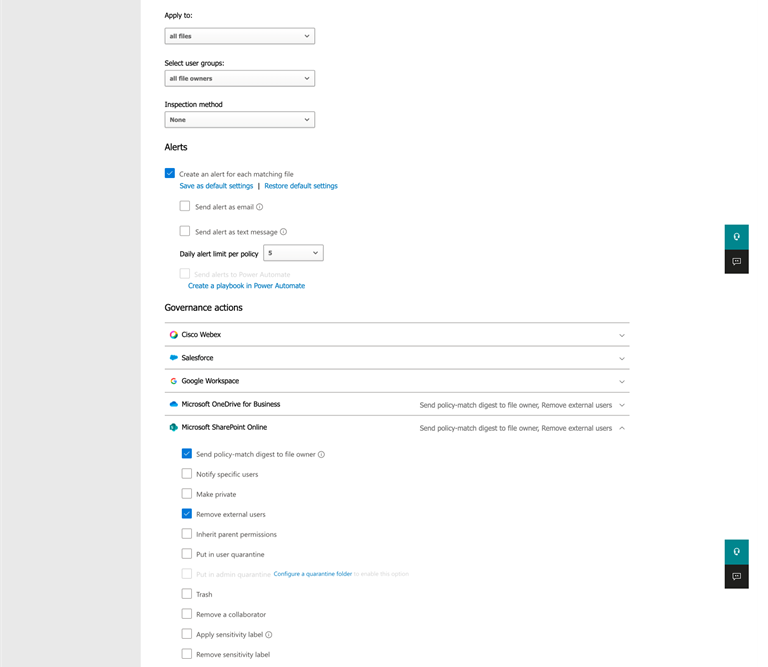 Use the Defender for Cloud Apps Policy to Prevent Information Leakage