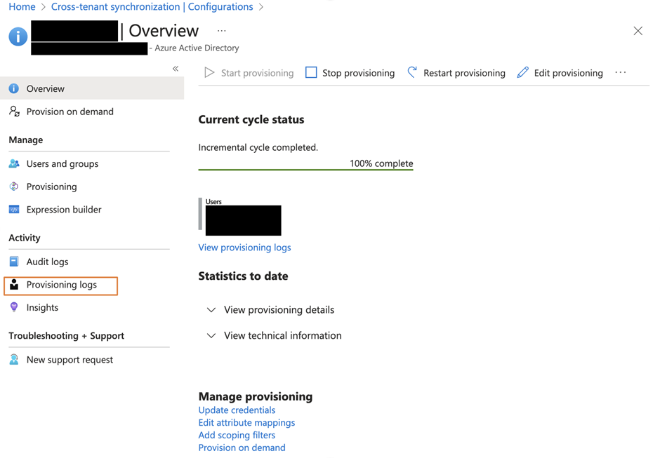 Configuring Entra ID Cross-Tenant Synchronization