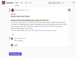 Practical Graph: Working with Teams Messaging | Practical365