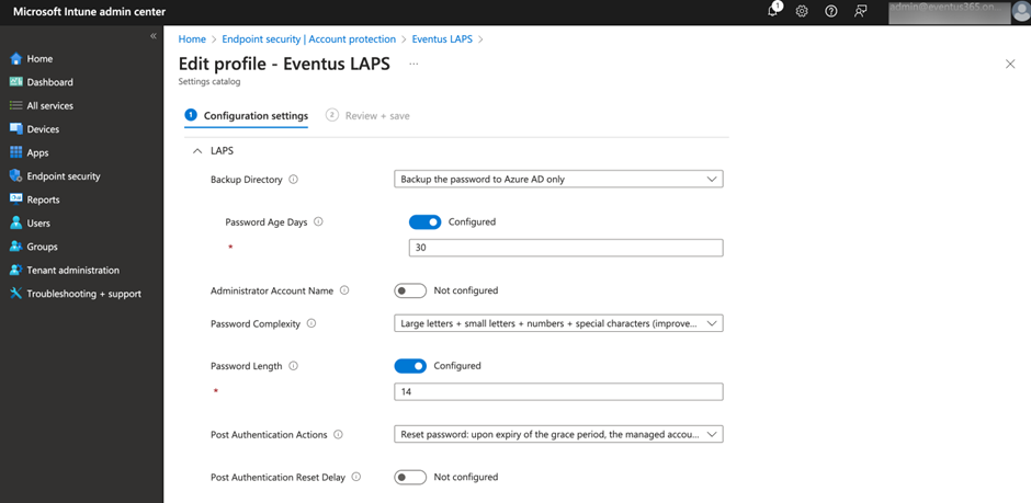 Practical Endpoint: Deploy Cloud-Based Windows LAPS to Windows Endpoints