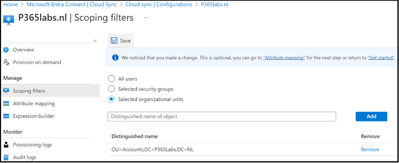 Group Writeback with Microsoft Entra Cloud Sync