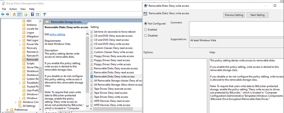 Using Device Control in Defender for Endpoint to Block USB Drives