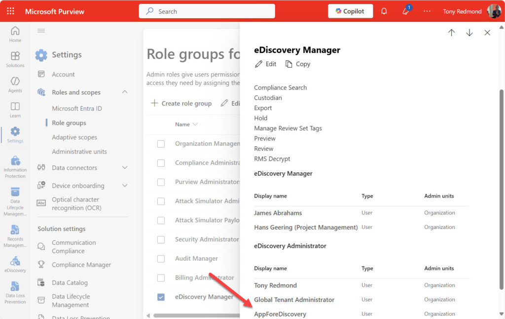 Practical Graph: Using Purview eDiscovery APIs in App-Only Mode