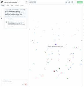 Practical AI: Experimenting with GitHub Spark | Practical365