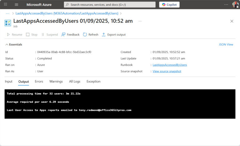 Practical Graph: Preparing PowerShell Scripts to Run in Azure ...